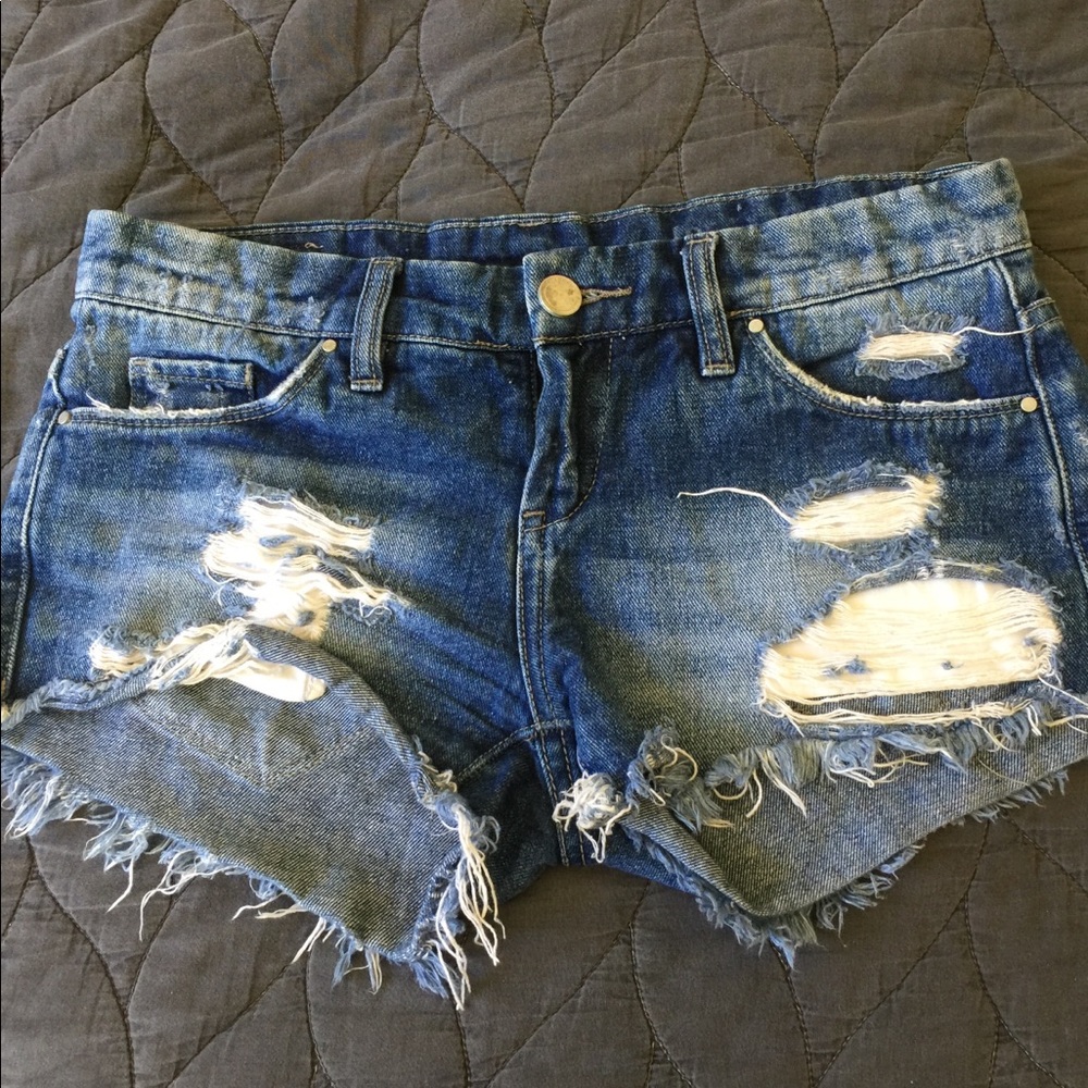 Blank NYC denim shorts